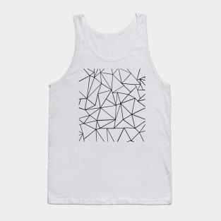 Fracture White Tank Top